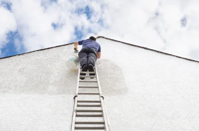 Peinture extérieure à Cambremer — façades et ravalement